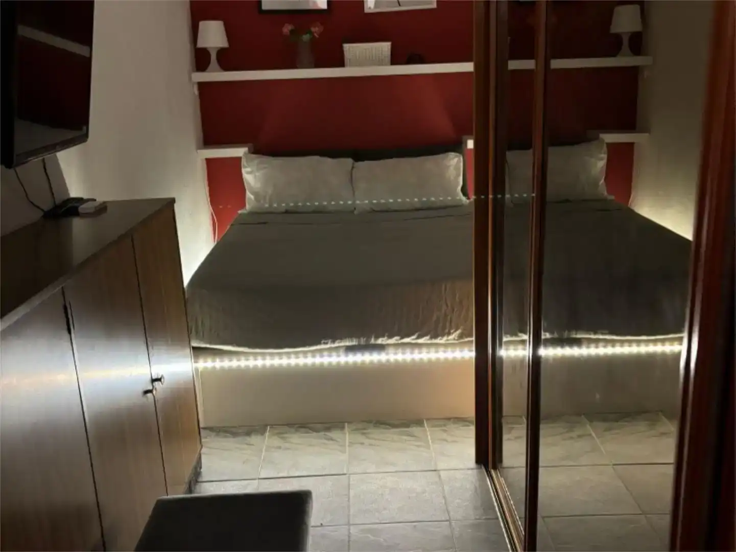Schlafzimmer von Wohnung zur Miete in Daimiel mit Schwimmbad und Möbliert
