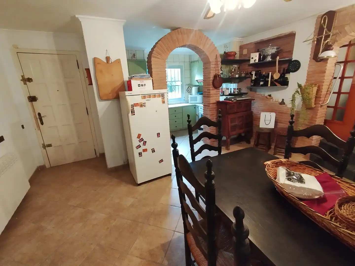 Cocina de Casa o chalet en venta en La Ràpita con Aire acondicionado, Calefacción y Jardín privado