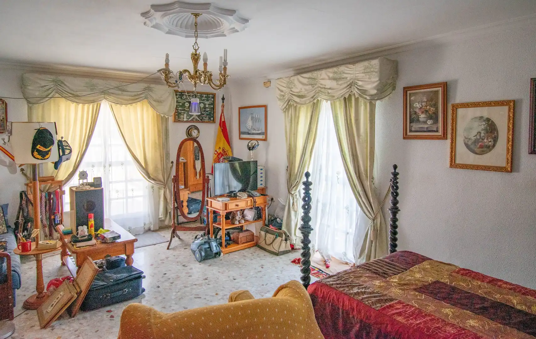 Sala d'estar de Casa o xalet en venda en Chiclana de la Frontera
