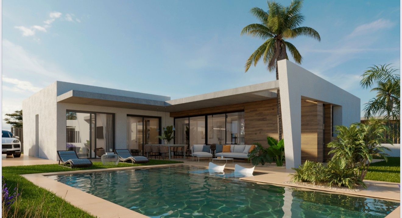Swimming pool of House or chalet for sale in Molina de Segura  with Air Conditioner, Heating and Private garden