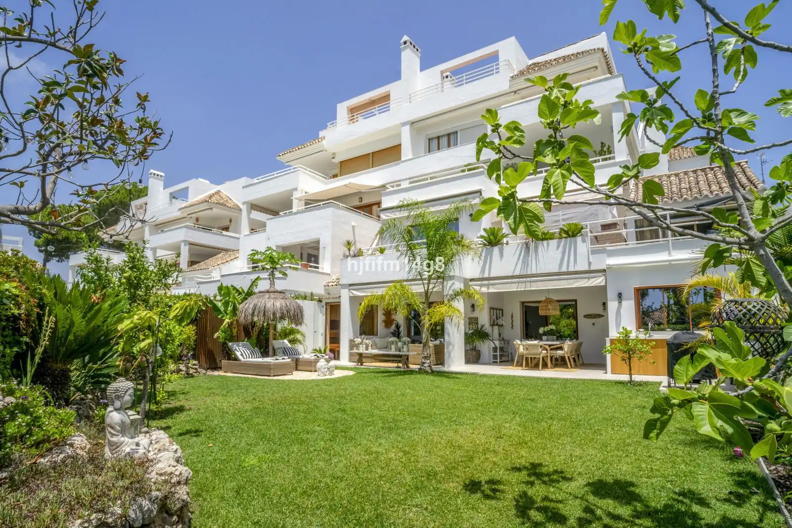 Jardín de Piso en venta en Marbella con Aire acondicionado, Trastero y Amueblado
