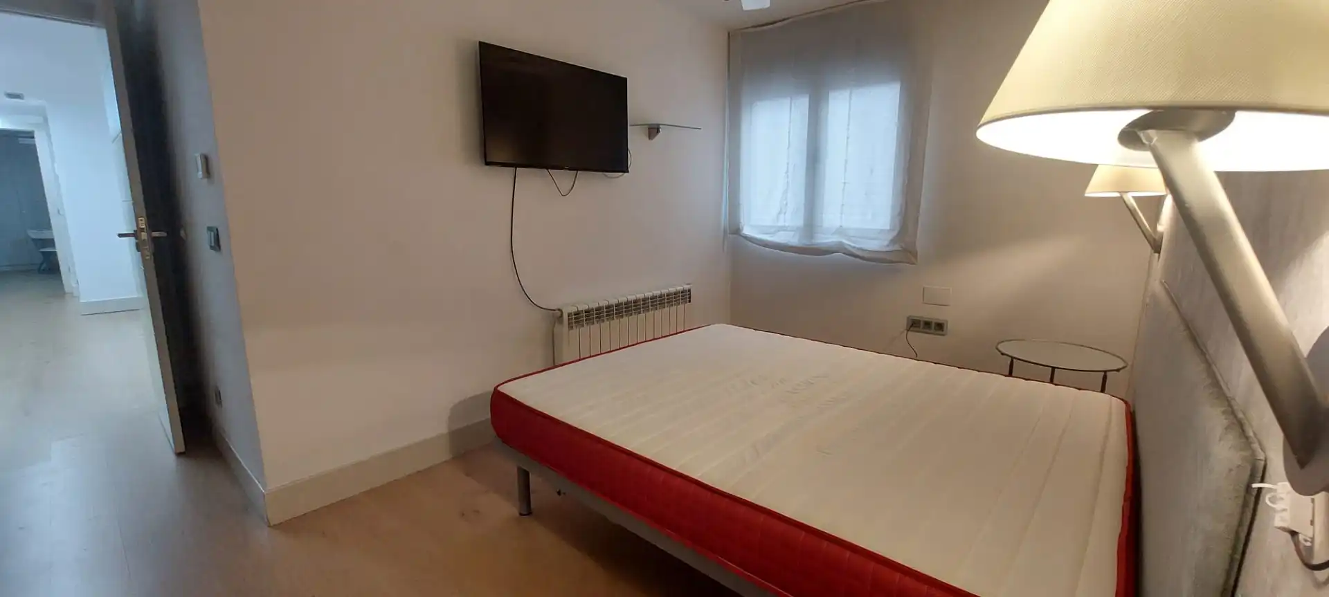 Dormitori de Apartament de lloguer en Murcia amb Aire condicionat, Calefacció i Moblat