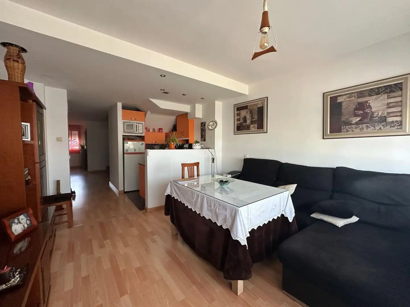 Sala de estar de Apartamento en venta en Badajoz con Terraza y Amueblado