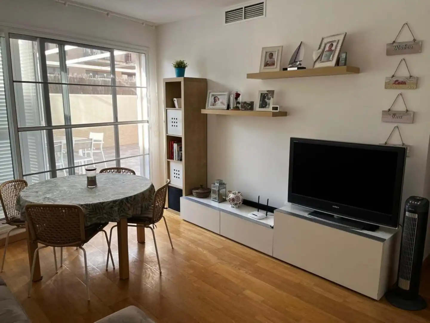 Living room of Flat for rent in La Ràpita  with Furnished