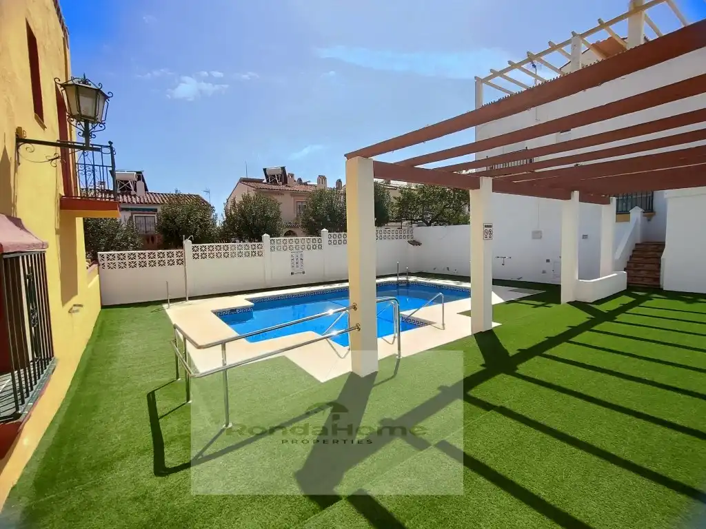 Piscina de Casa o xalet de lloguer en Mijas