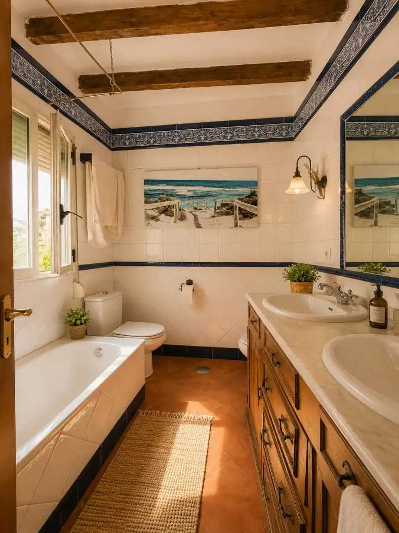Baño de Dúplex en venta en Sevilla con Aire acondicionado, Terraza y Balcón
