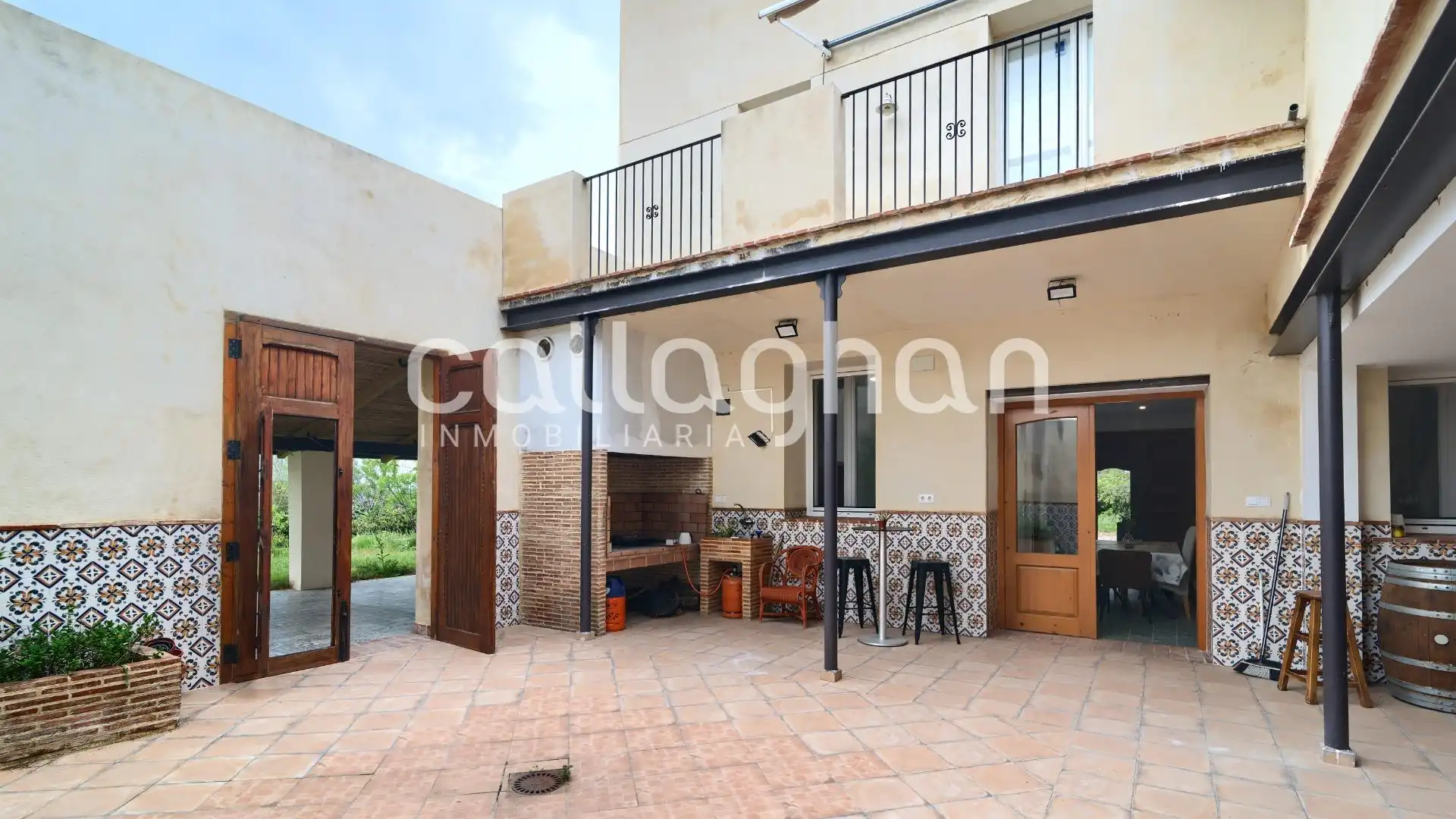 Terraza de Casa o chalet en venta en Alzira con Calefacción, Jardín privado y Terraza