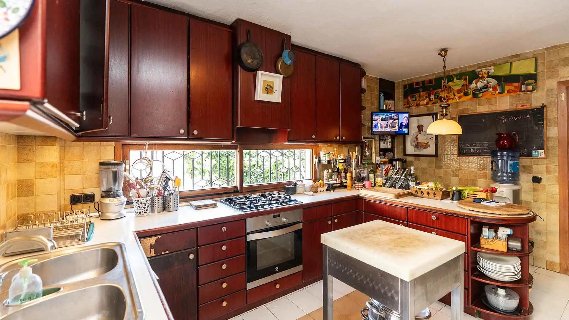 Kitchen of Houses for sale in Marbella  with Air Conditioner, Private garden and Terrace