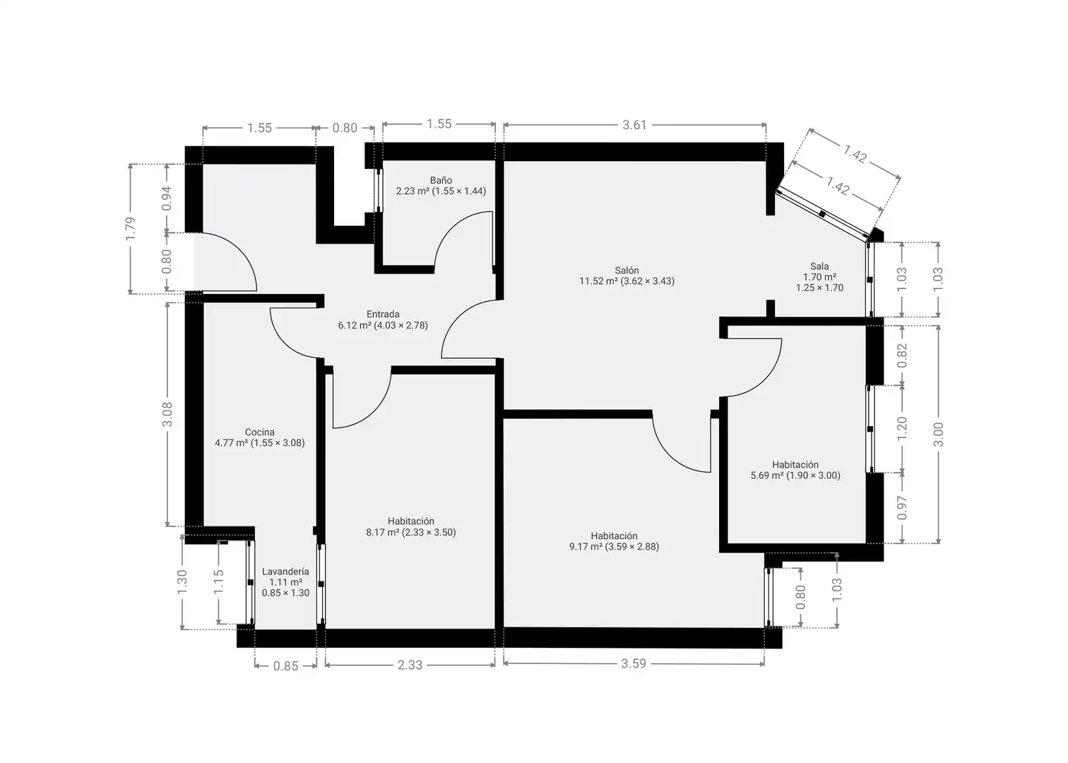 Piso con terraza en venta en Horta - Guinardó, imagen 19