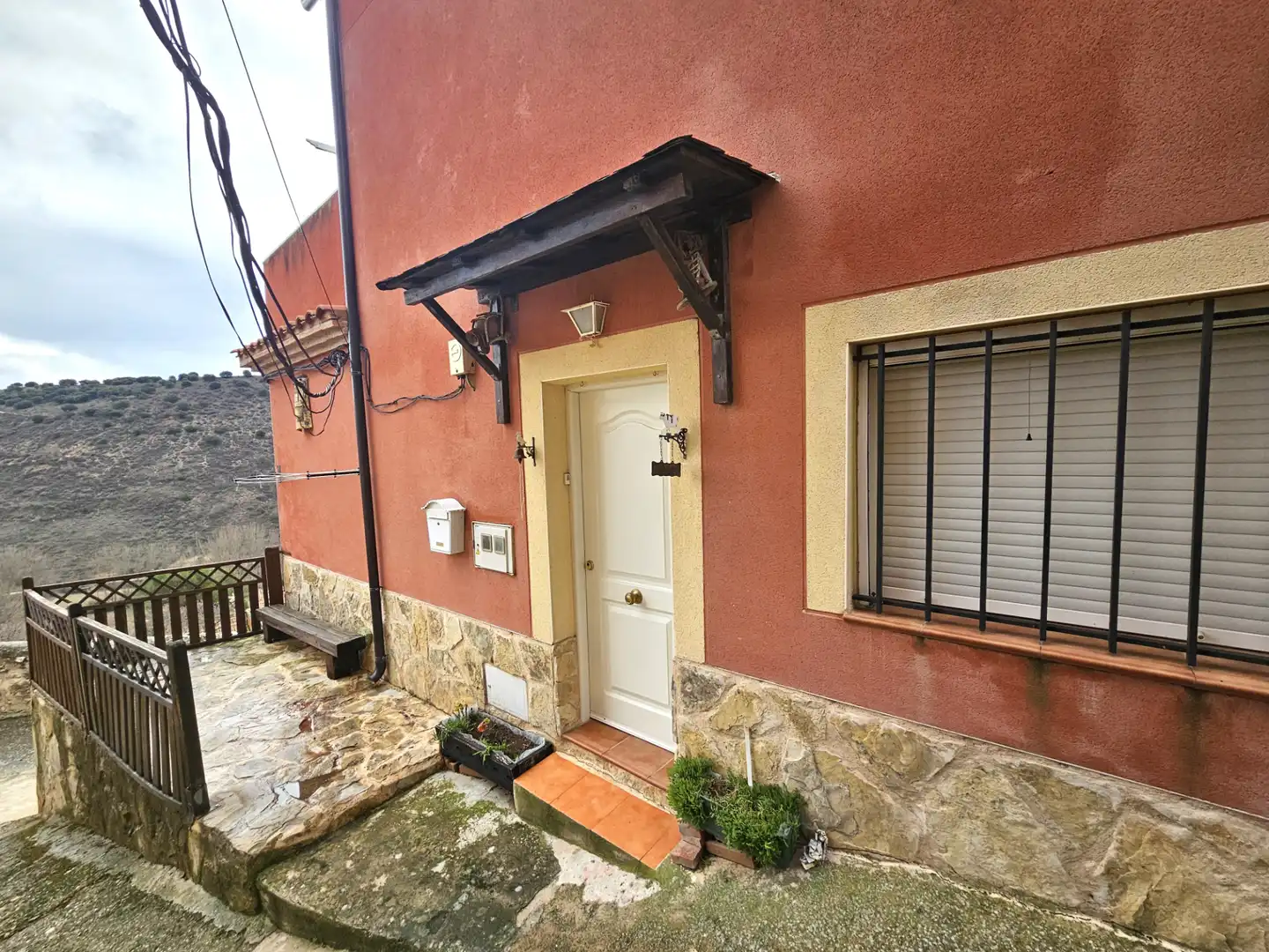 Vista exterior de Casa o chalet en venta en Argecilla con Calefacción, Terraza y Trastero