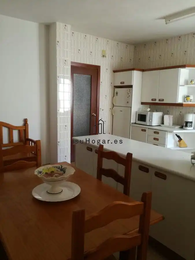 Cocina de Piso de alquiler en Badajoz con Amueblado y Balcón