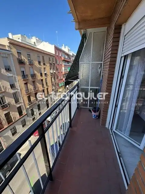Balcony of Flat for rent in Madrid  with Terrace and Furnished
