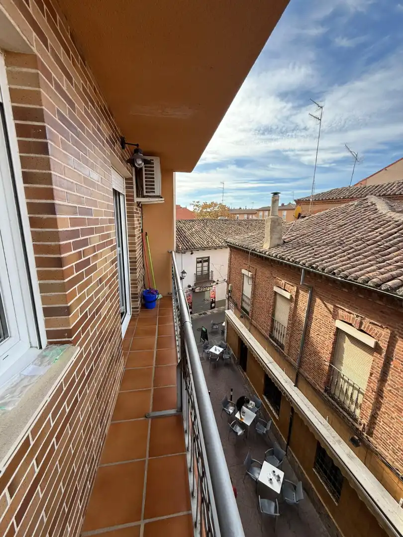 Terrasse von Wohnung zum Verkauf in Valencia de Don Juan mit Klimaanlage, Heizung und Abstellraum