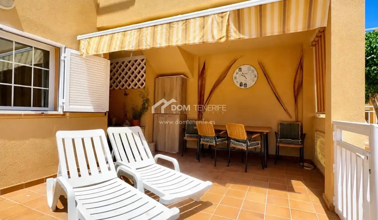 Terrace of Ground floor for rent in Adeje  with Terrace, Swimming Pool and Furnished