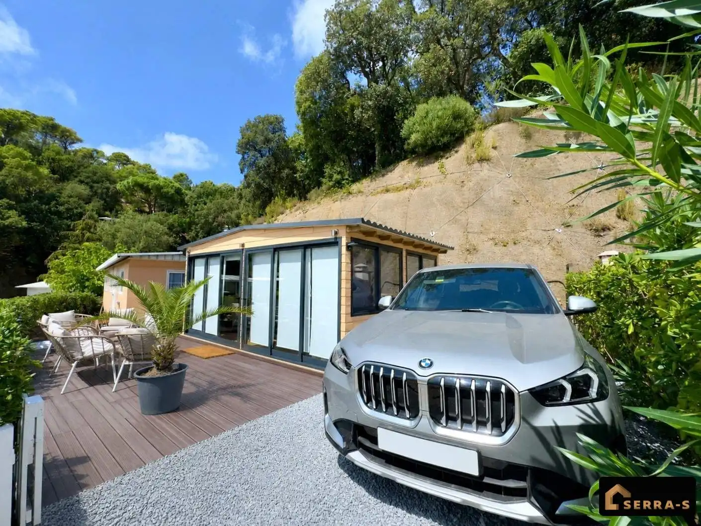 Vista exterior de Casa o chalet en venta en Palafolls con Aire acondicionado y Piscina comunitaria