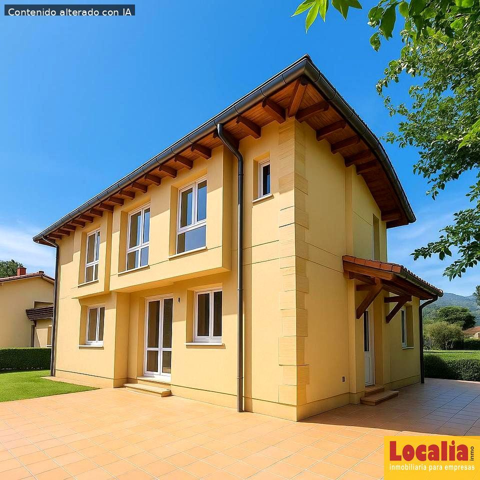 Exterior view of House or chalet for sale in Santa María de Cayón  with Private garden