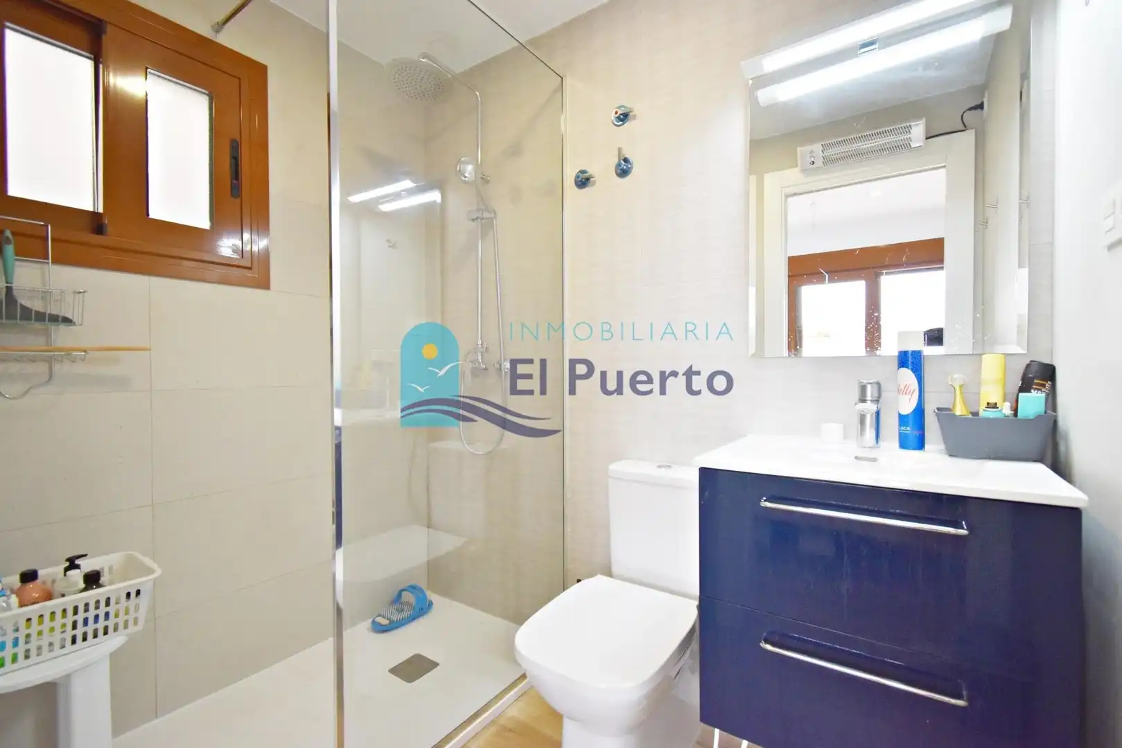 Bany de Apartament en venda en Mazarrón amb Aire condicionat, Calefacció i Jardí privat