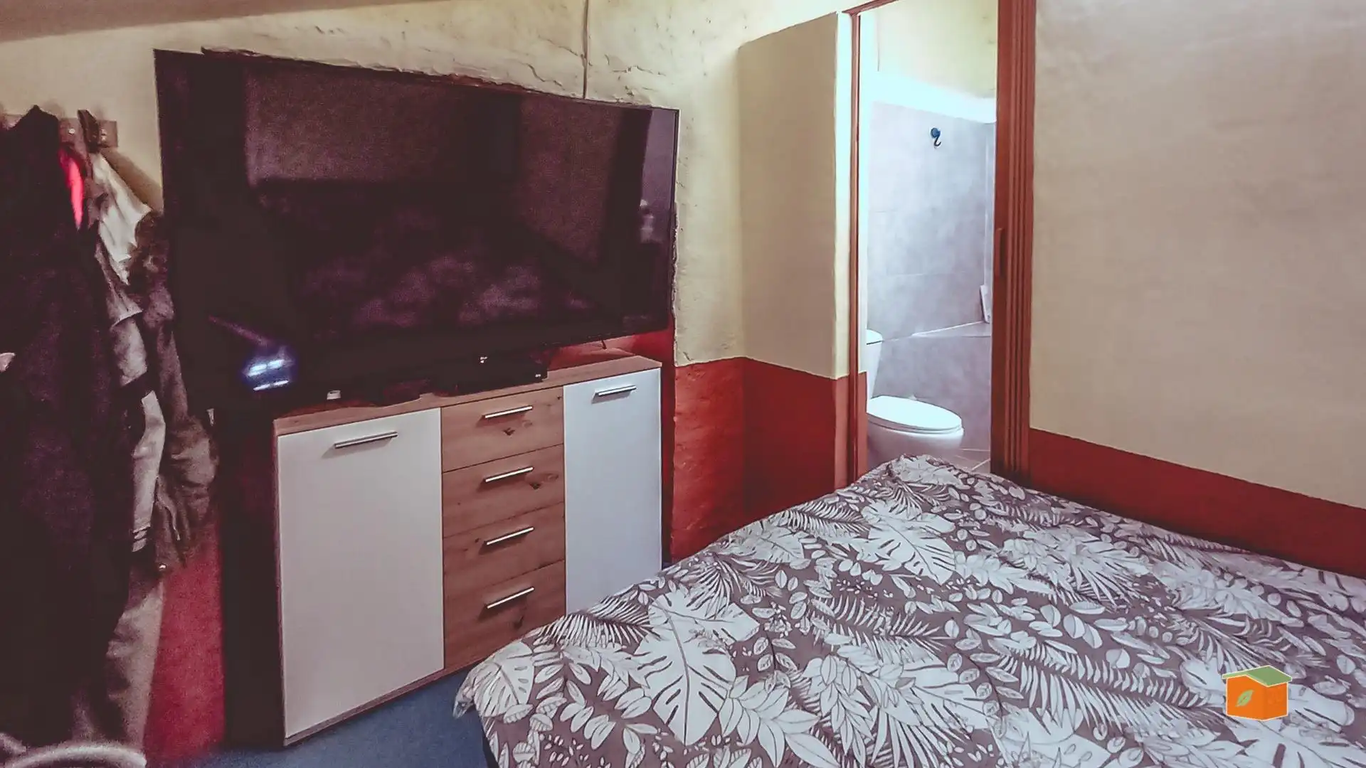 Schlafzimmer von Country house zum Verkauf in Alfara de Carles mit Klimaanlage, Privatgarten und Abstellraum