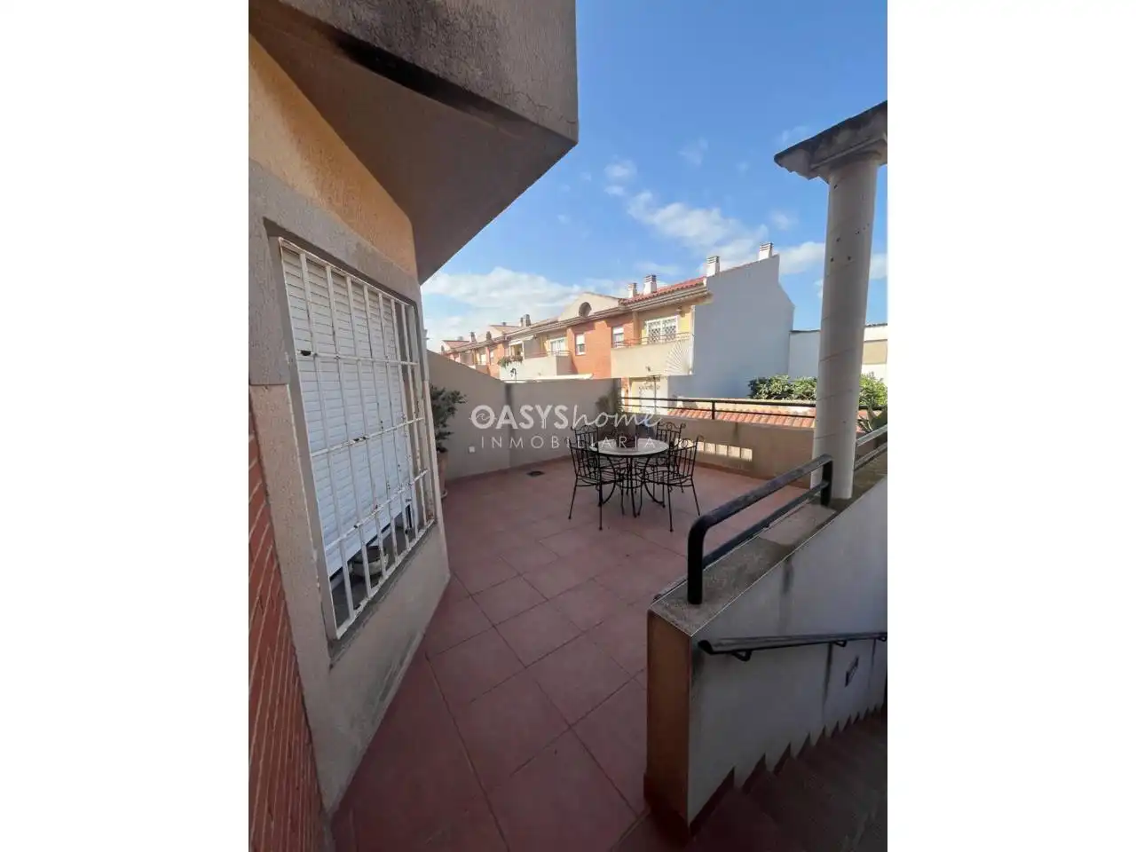 Terrace of Detached homes for rent in La Unión  with Air Conditioner, Heating and Private garden