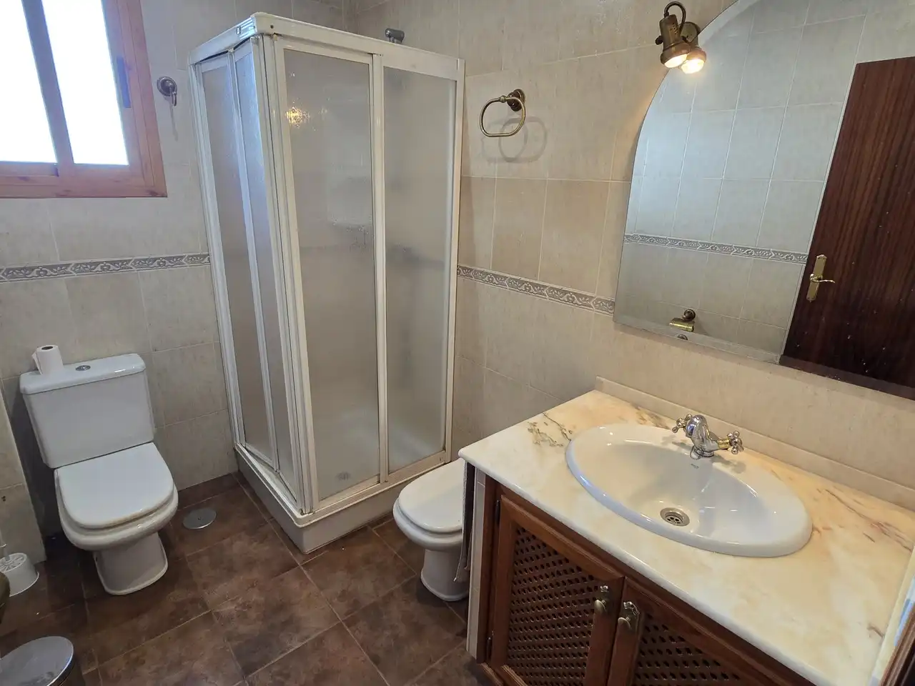 Baño de Casa o chalet en venta en Periana con Aire acondicionado, Terraza y Piscina