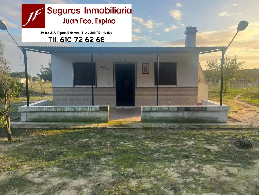 Vista exterior de Finca rústica en venta en Almonte con Jardín privado, Terraza y Trastero