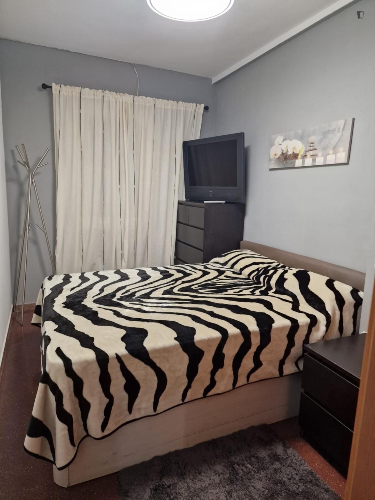 Bedroom of Apartment to share in  Barcelona Capital  with Furnished, Oven and Washing machine