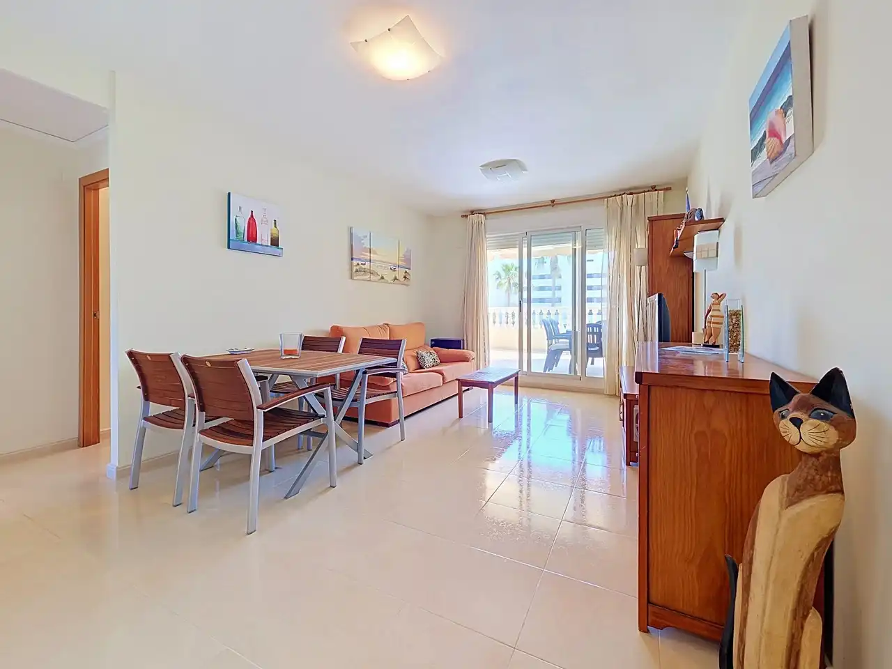 Living room of Apartments for sale in Dénia  with Air Conditioner, Heating and Terrace