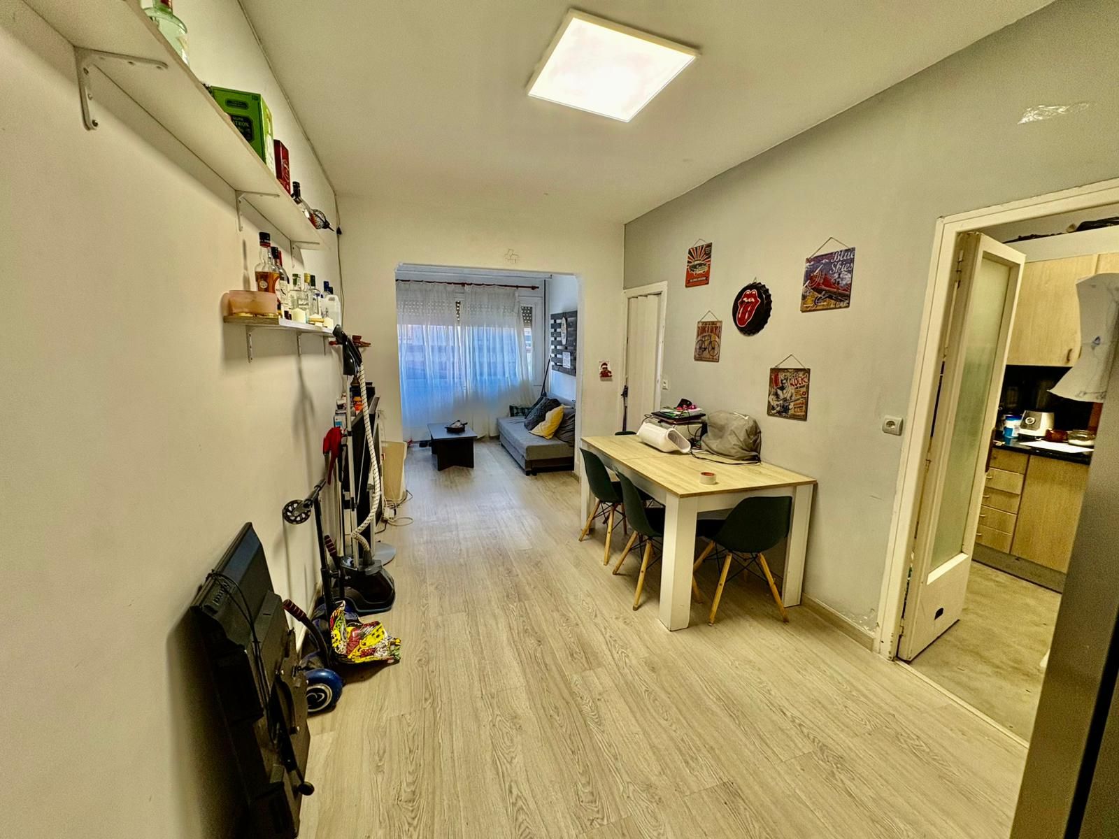 Sala d'estar de Pis en venda en  Barcelona Capital amb Balcó