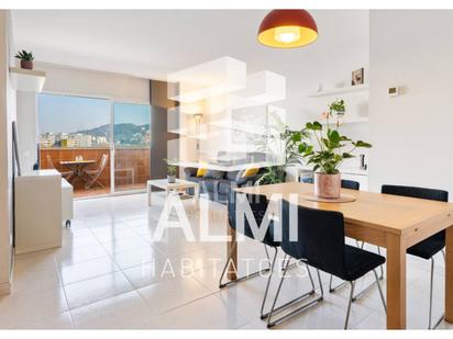 Living room of Flat for sale in  Barcelona Capital  with Heating, Parquet flooring and Storage room