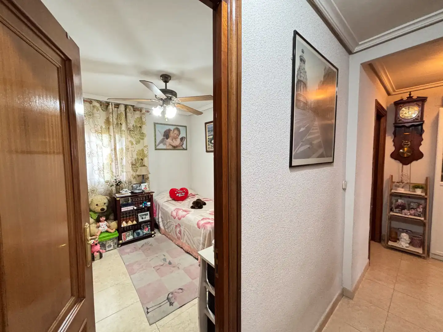 Schlafzimmer von Wohnung zum Verkauf in Madrid mit Heizung, Privatgarten und Terrasse