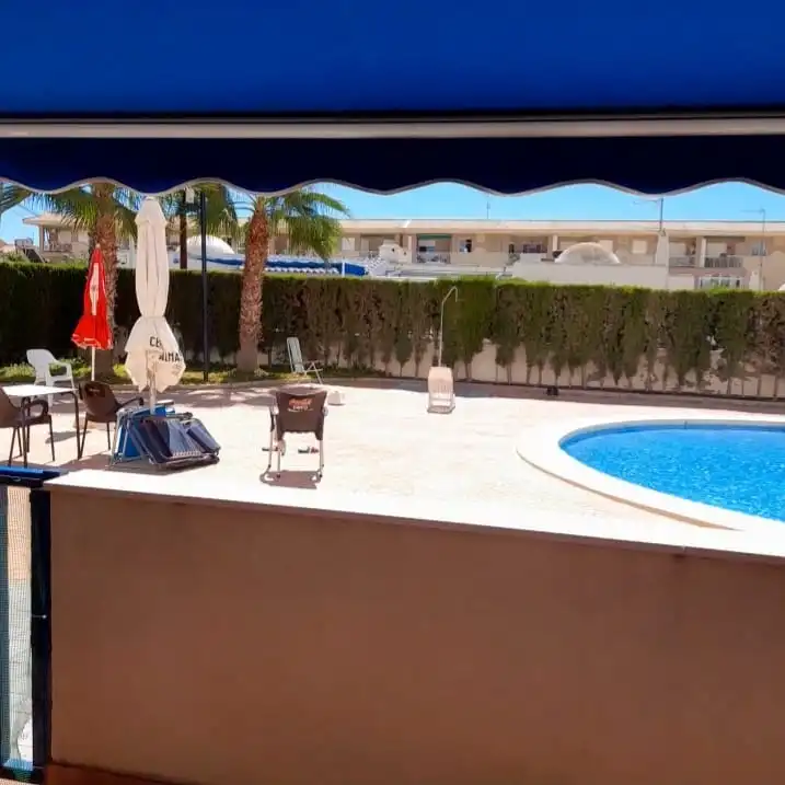 Schwimmbecken von Erdgeschoss zum Verkauf in Mazarrón mit Terrasse, Möbliert und Ofen