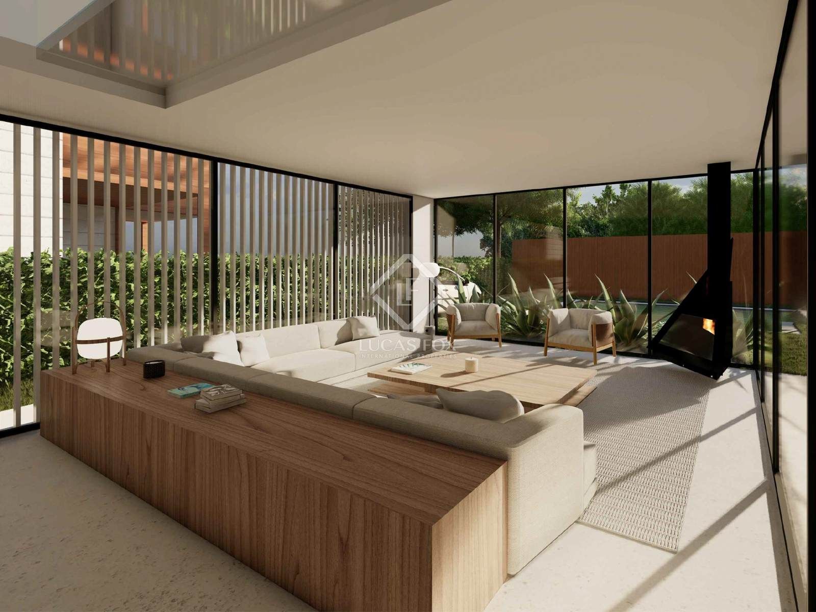 Living room of Land for sale in Sant Cugat del Vallès