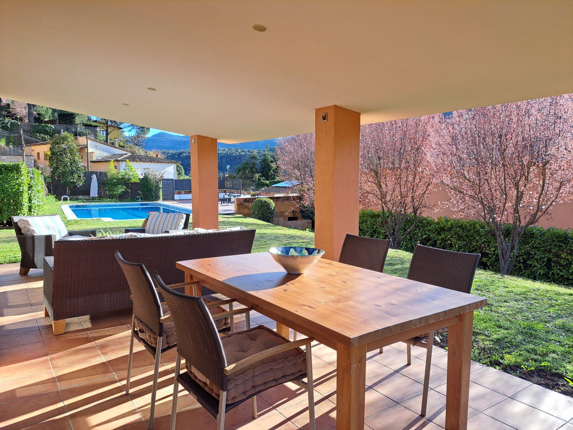 Terrace of House or chalet for sale in Aiguafreda  with Heating, Terrace and Storage room