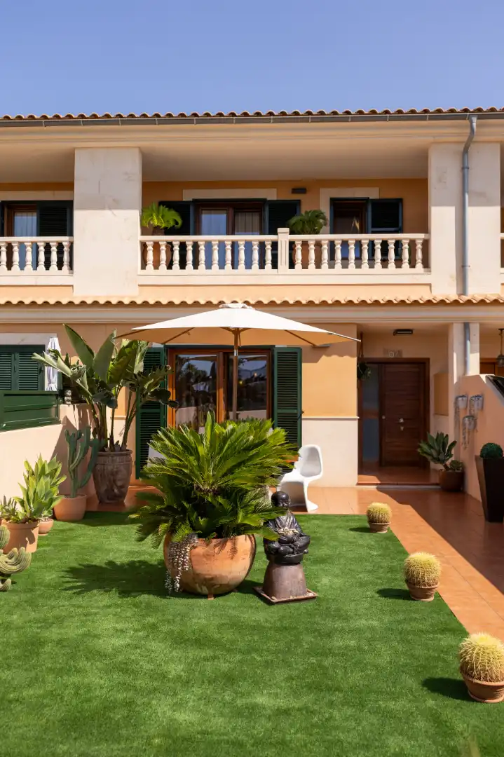 Terrassa de Casa adosada en venda en Marratxí amb Aire condicionat, Jardí privat i Terrassa