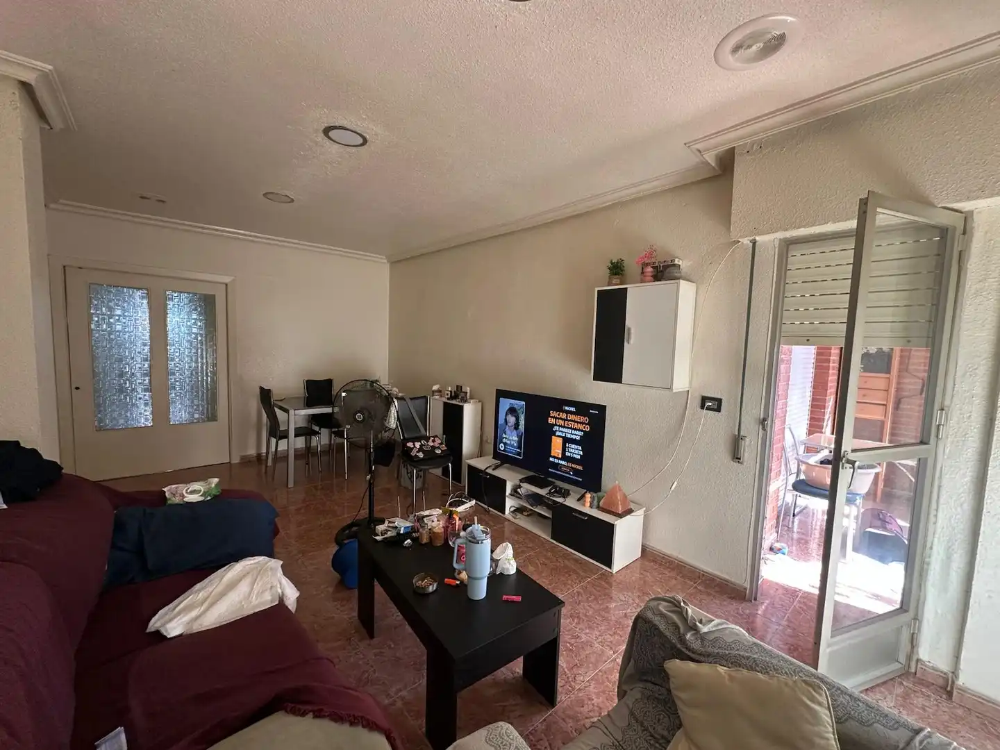 Living room of Flat for sale in Alcantarilla  with Furnished