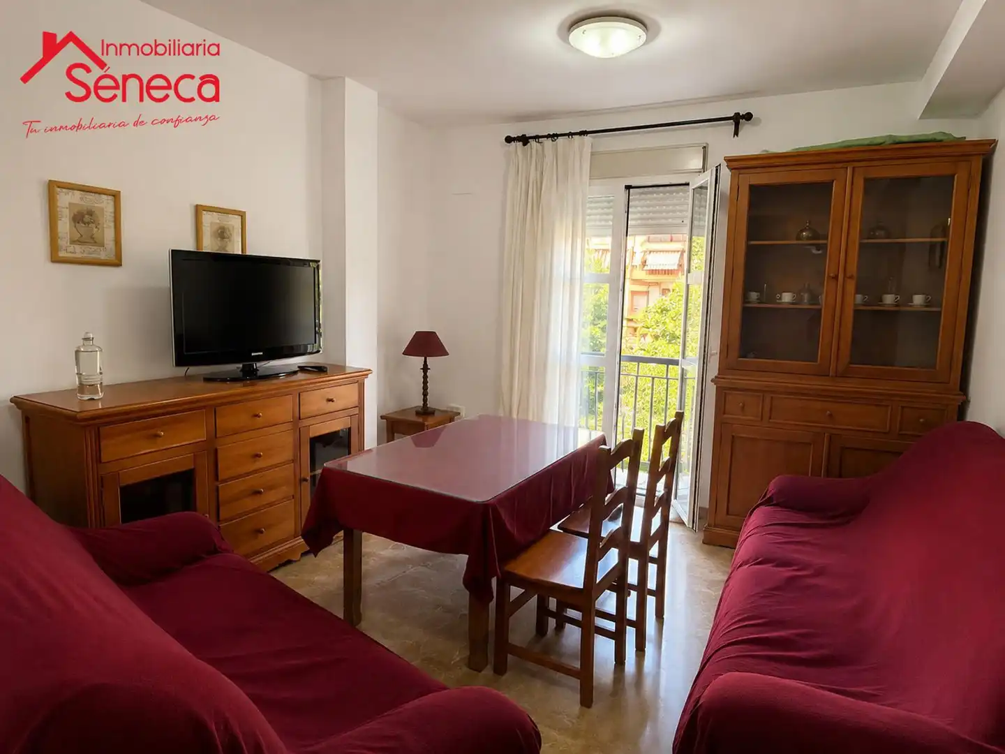 Sala de estar de Piso de alquiler en Córdoba con Aire acondicionado, Calefacción y Amueblado