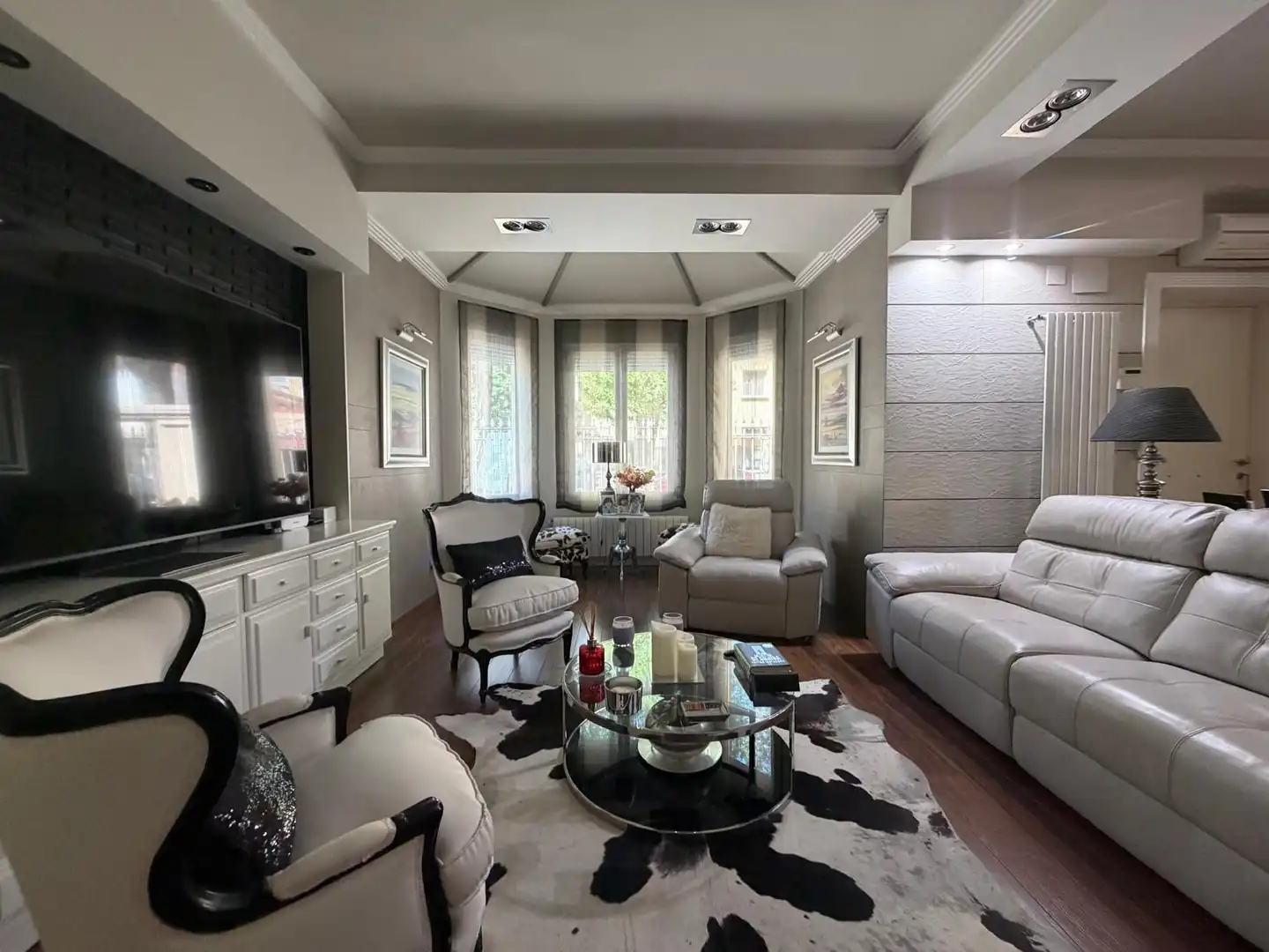 Living room of Houses for sale in Albacete  with Air Conditioner, Heating and Private garden