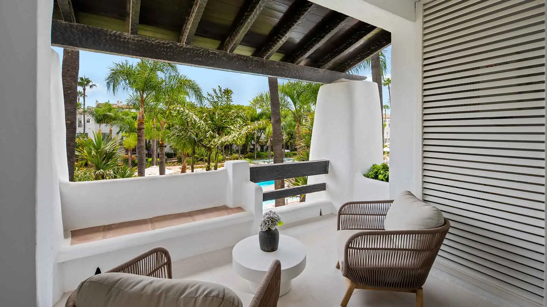 Terraza de Apartamento en venta en Marbella con Aire acondicionado, Terraza y Piscina
