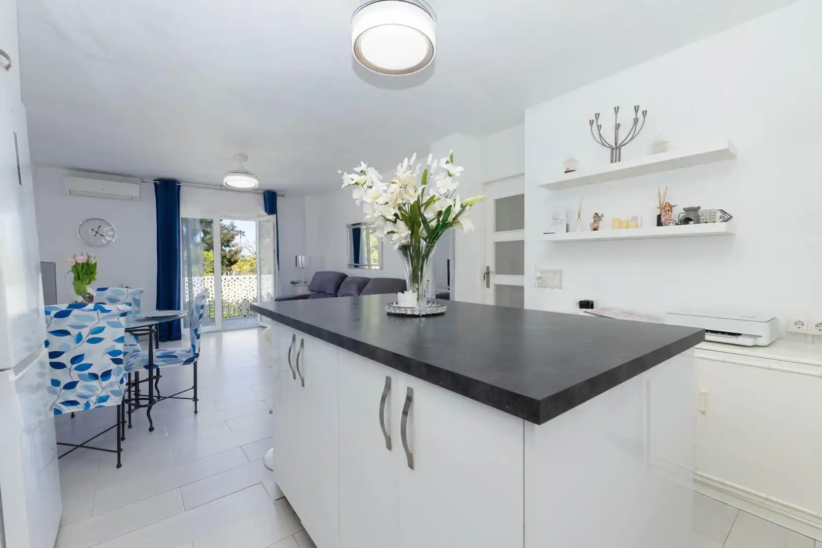 Cuina de Apartament en venda en Mijas amb Aire condicionat i Calefacció