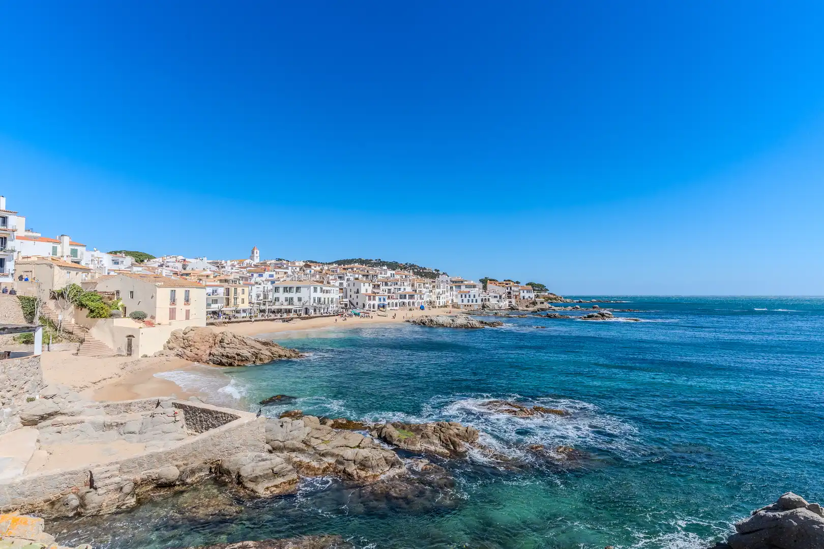 Vista exterior de Casa o xalet en venda en Palafrugell amb Aire condicionat, Jardí privat i Terrassa