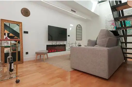 Living room of Duplexes for sale in La Moraleja  with Air Conditioner, Heating and Furnished