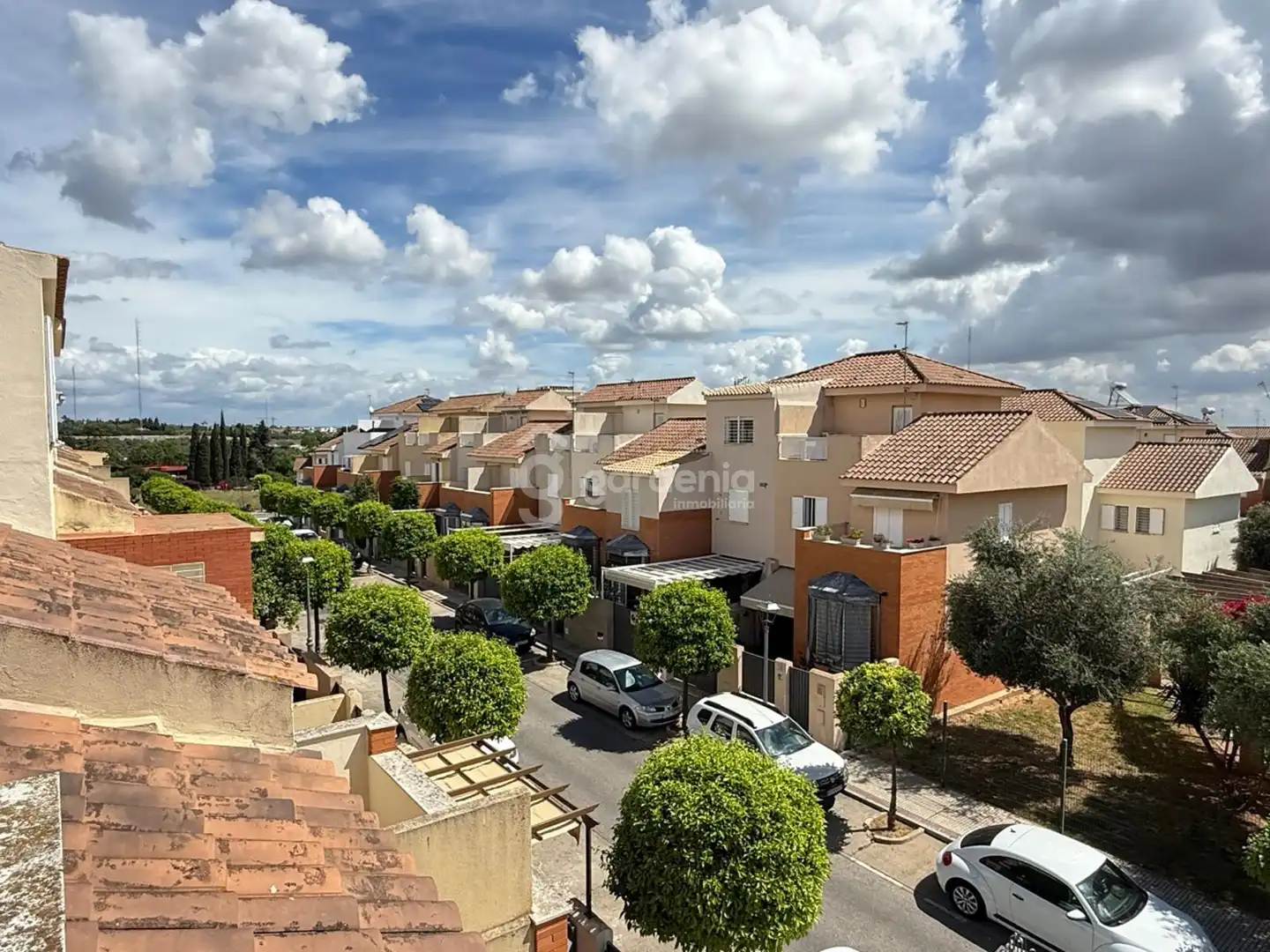 Vista exterior de Casa adosada en venta en Castilleja de la Cuesta con Aire acondicionado y Terraza