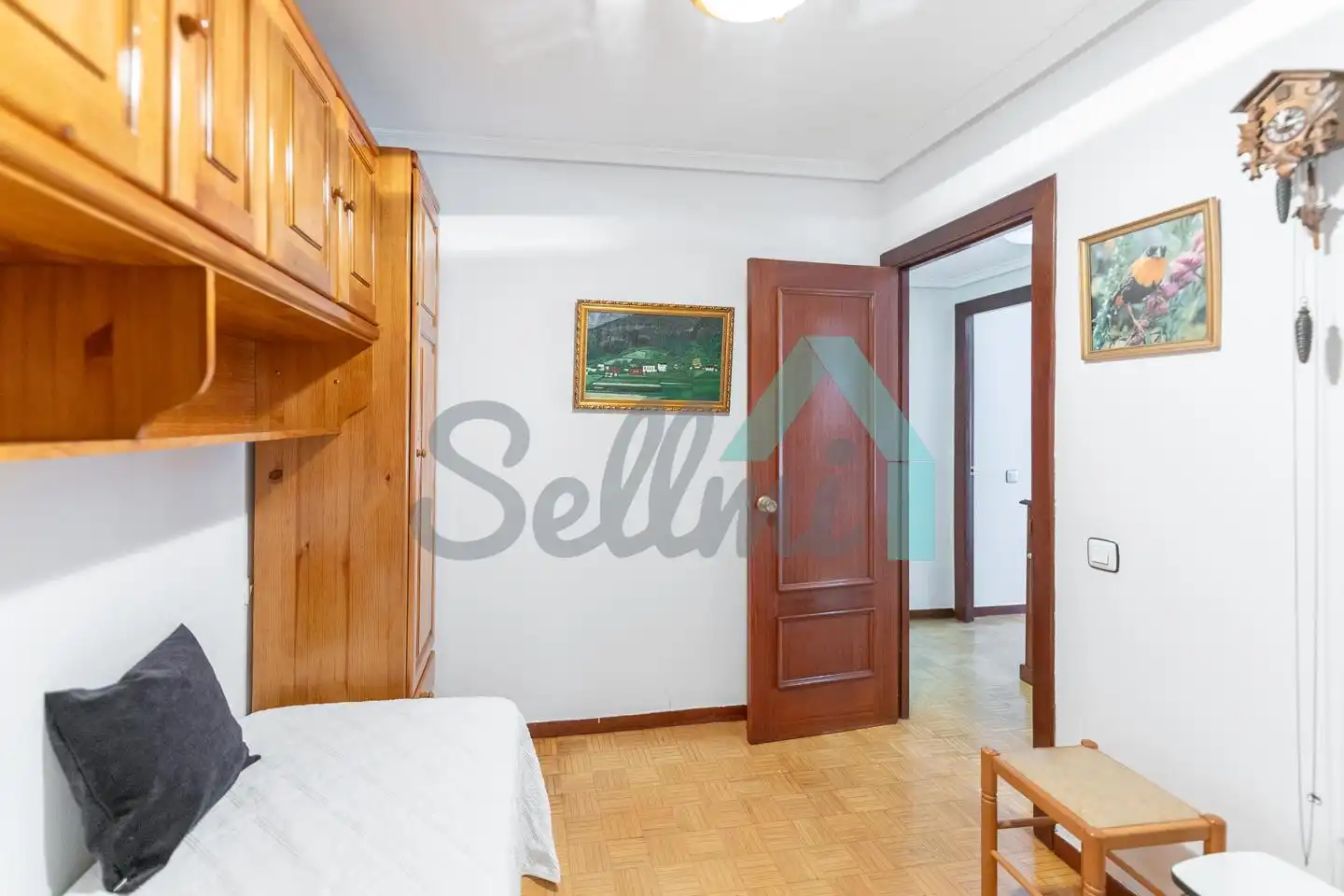Bedroom of Flat for sale in Oviedo   with Heating and Parquet flooring
