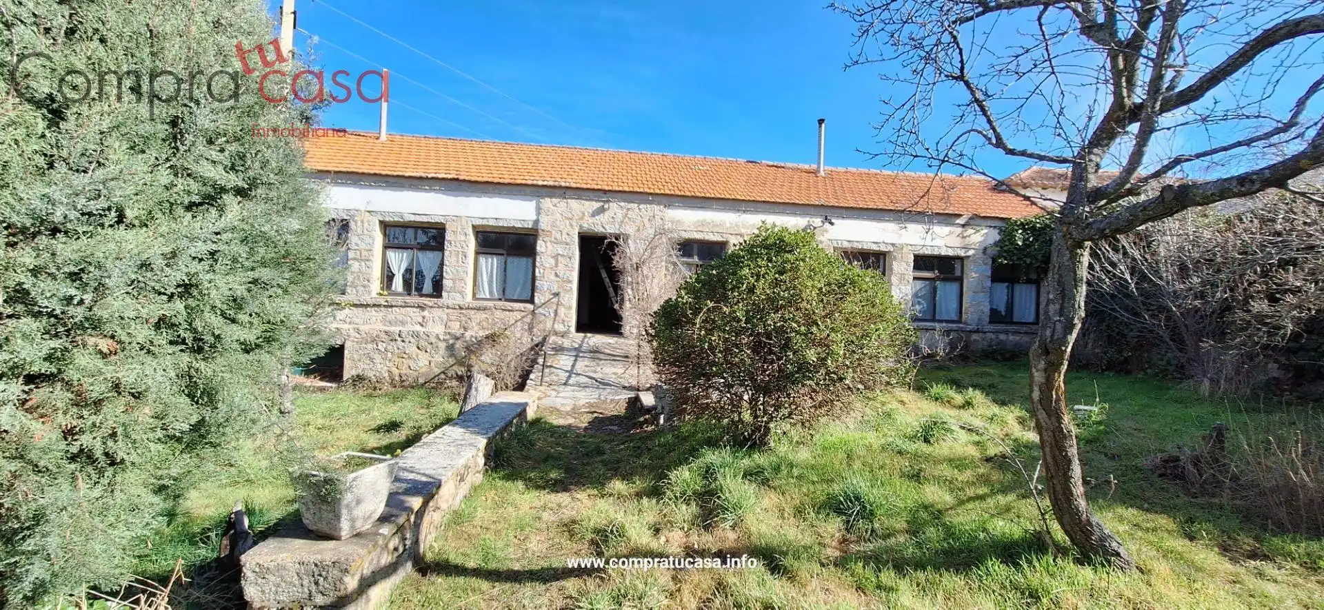 Exterior view of Houses for sale in Otero de Herreros  with Private garden, Storage room and Furnished