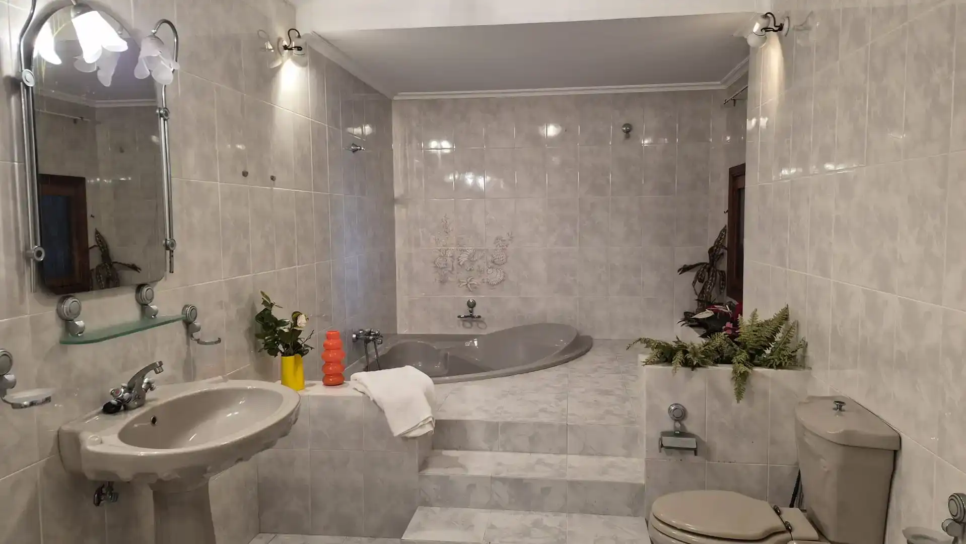 Bany de Casa o xalet de lloguer en Sanxenxo amb Balcó