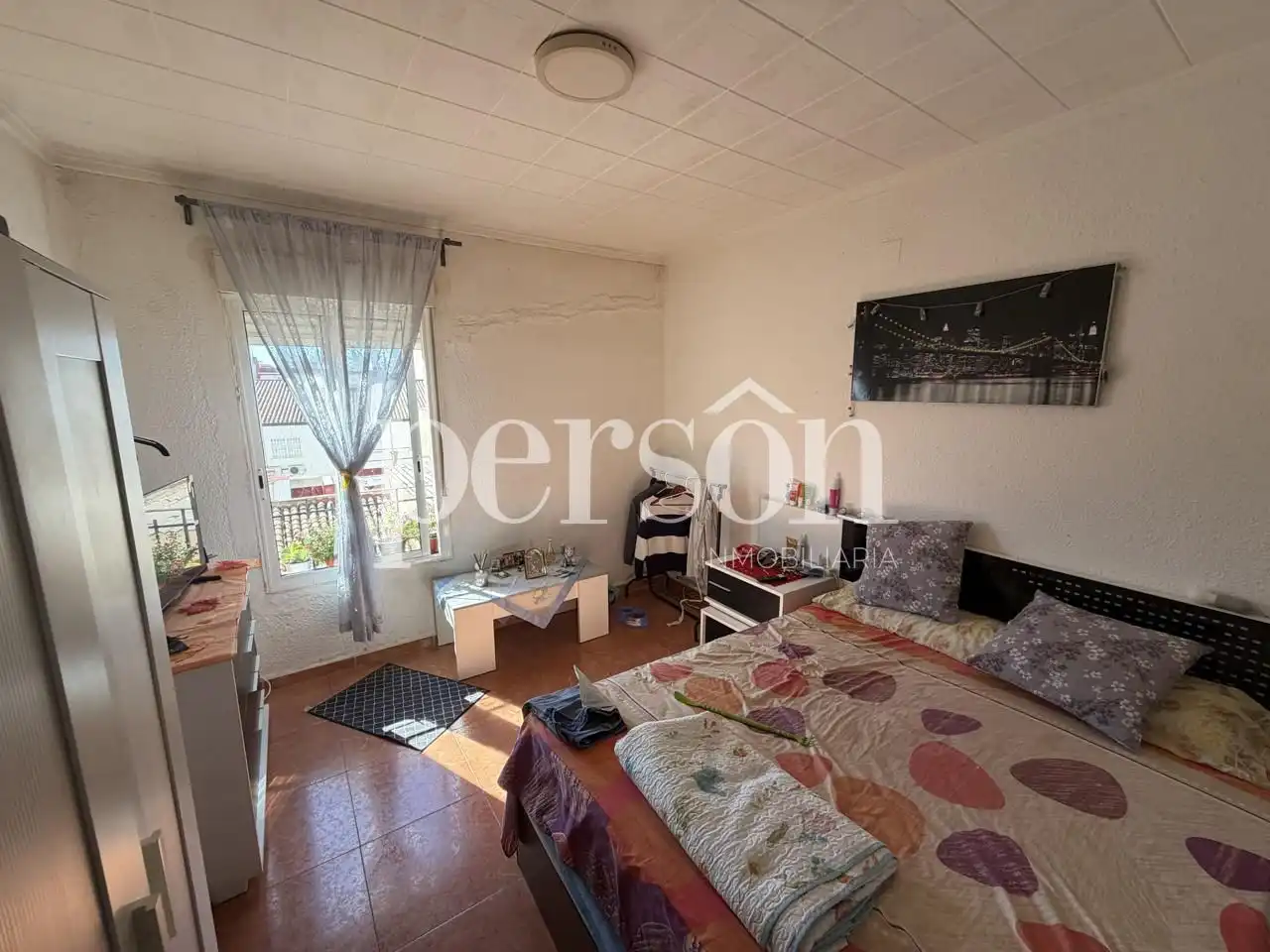Bedroom of Flat for sale in Sueca  with Air Conditioner and Furnished