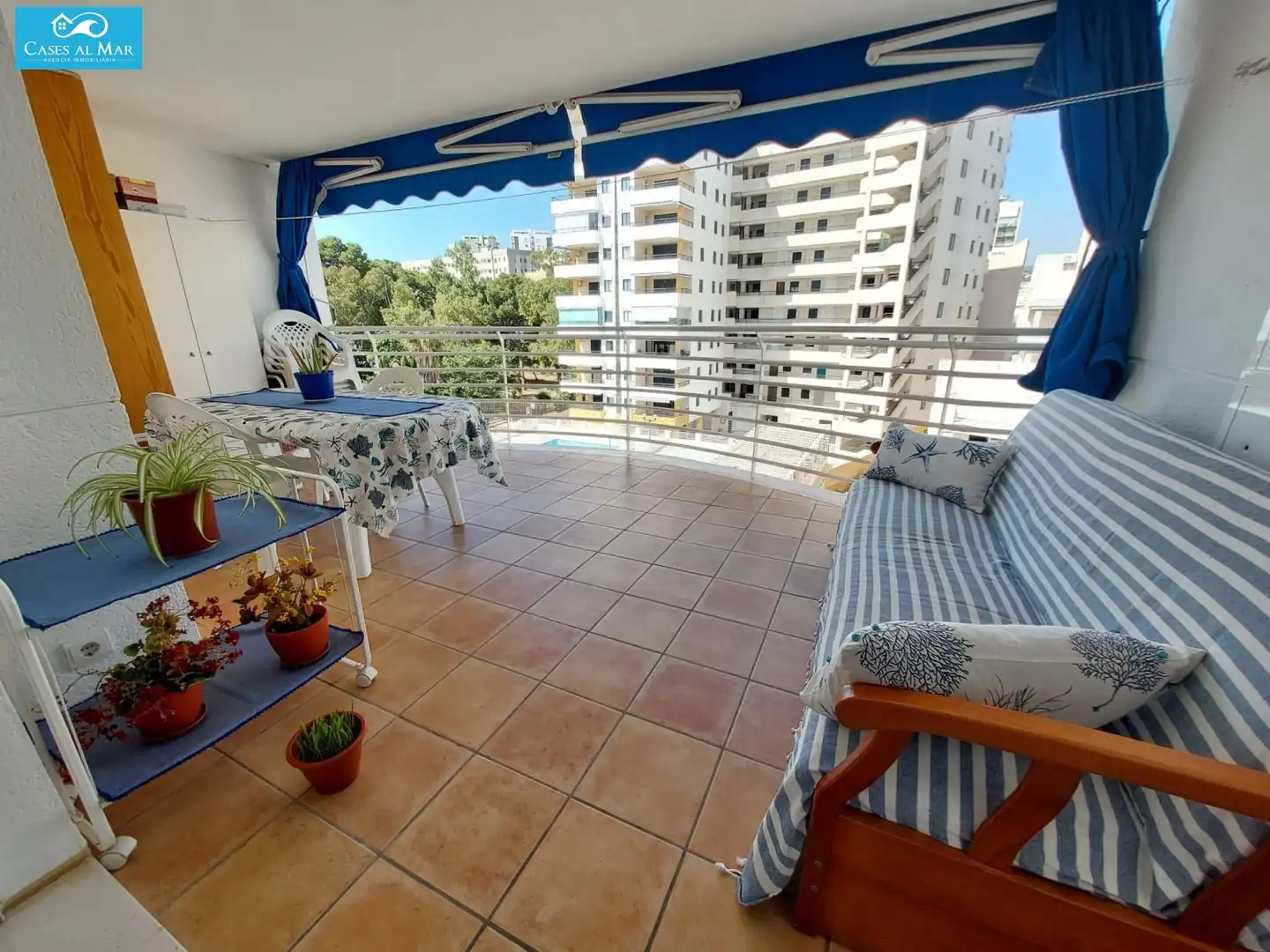 Terraza de Apartamento en venta en Oropesa del Mar / Orpesa con Aire acondicionado, Calefacción y Terraza