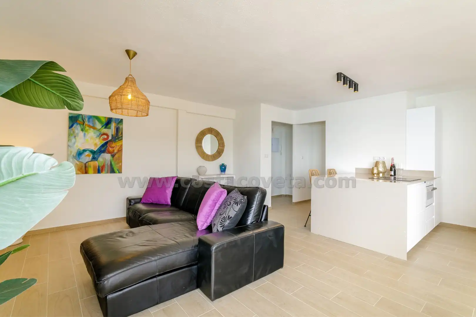 Living room of Attic for sale in El Campello  with Air Conditioner, Storage room and Furnished