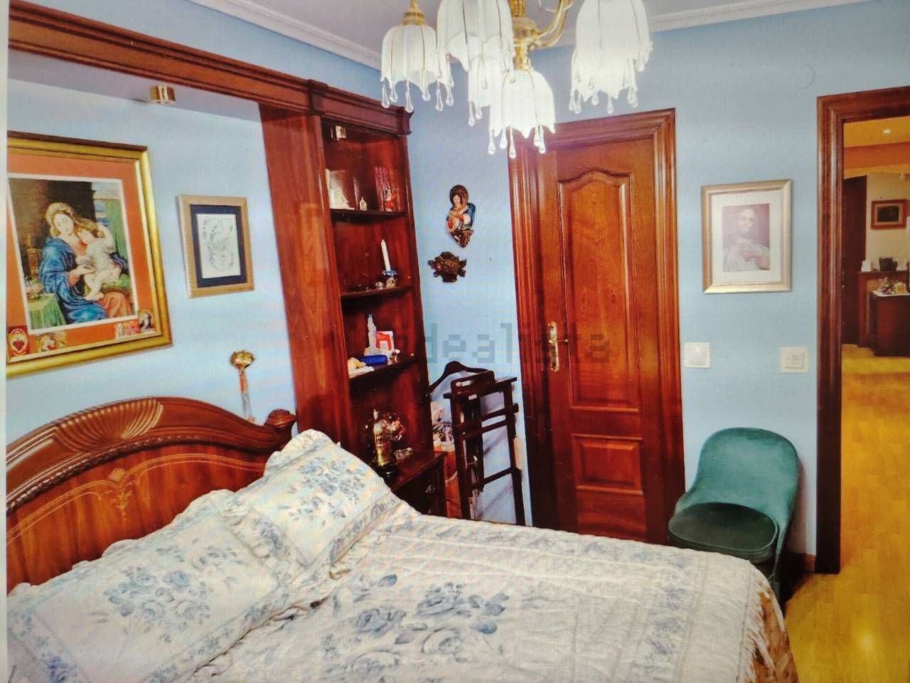 Bedroom of Flat for sale in Zamora Capital   with Heating, Parquet flooring and Balcony