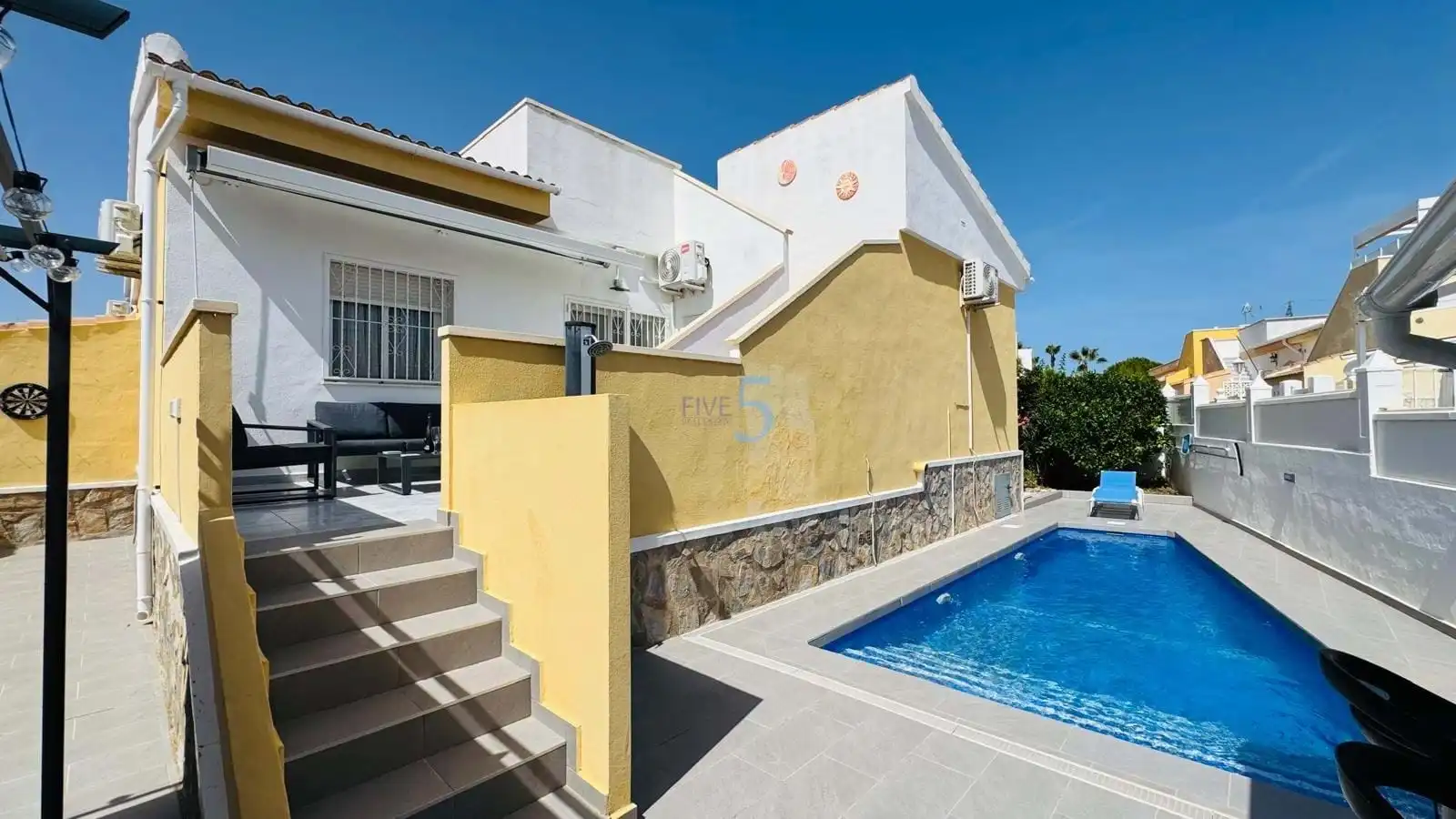 Piscina de Casa o xalet en venda en Rojales amb Aire condicionat, Terrassa i Traster